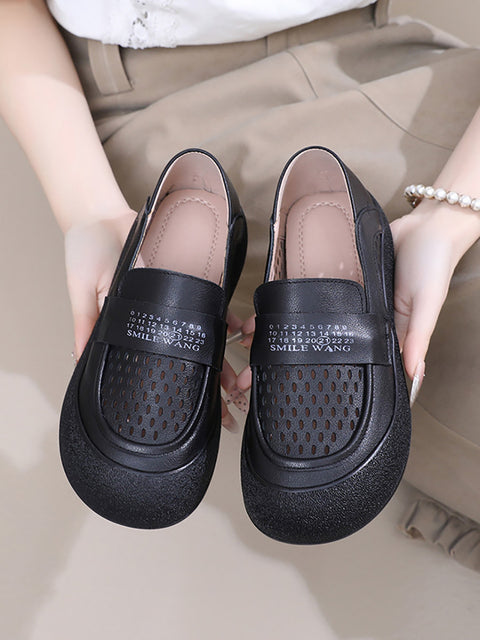 Women Summer Casual Hollow Out Flat Shoes