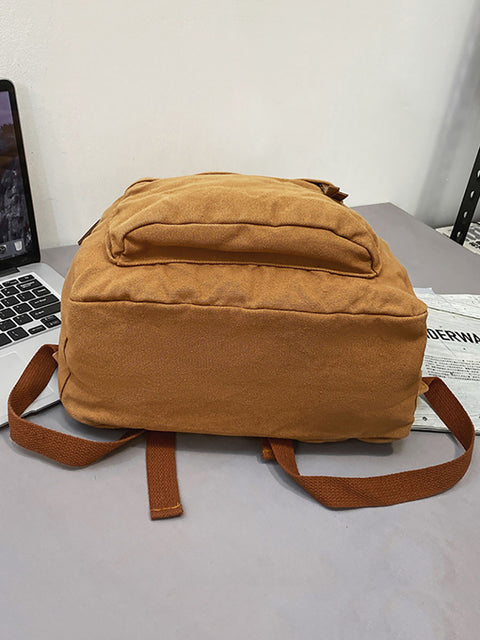 Casual Large Capacity Canvas Backpack